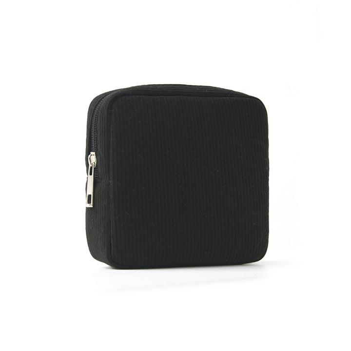 Cosmetic storage bag with structured surface Stornfield