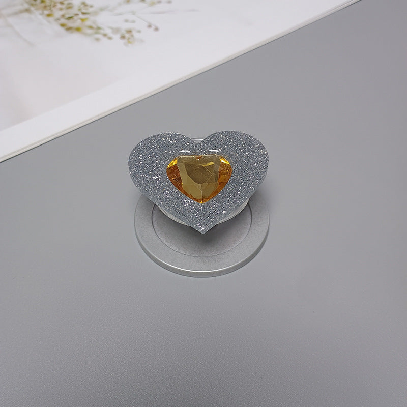 Decorative Heart-Shaped Phone Grip Stornfield