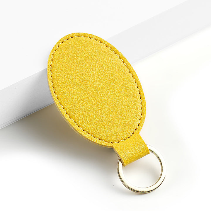Unisex keychain made of high-quality artificial leather with stylish design Kalsten