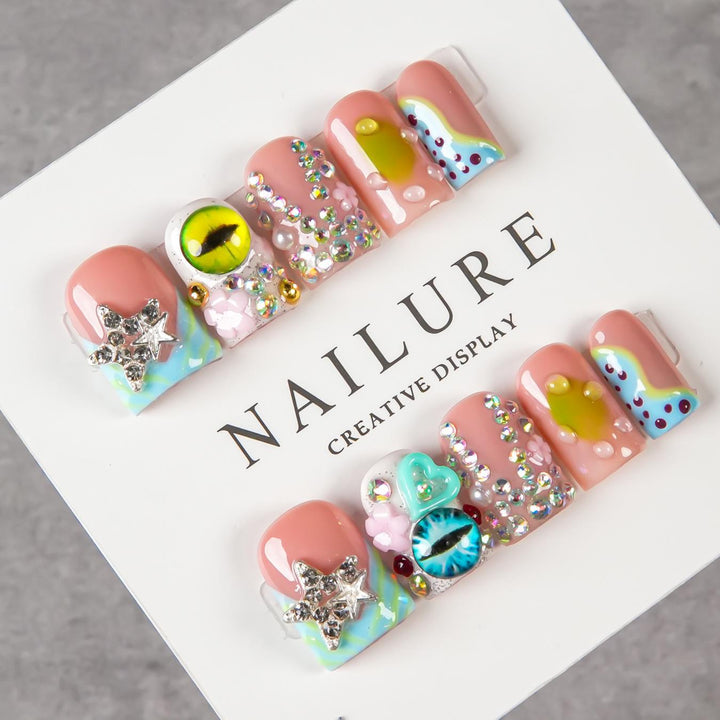 Artistic Nail Art Creations