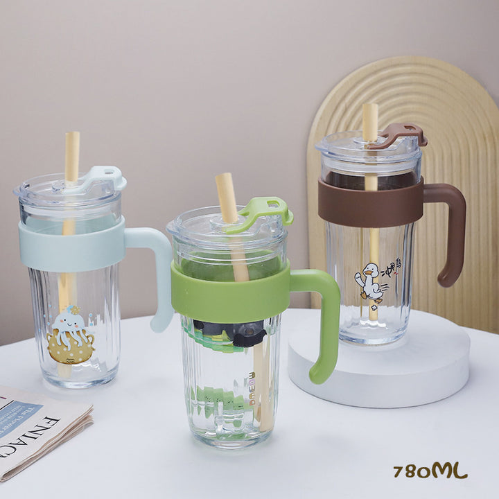 Ladies stable drinking cup with ergonomic handle and innovative silicone ring Stornfield