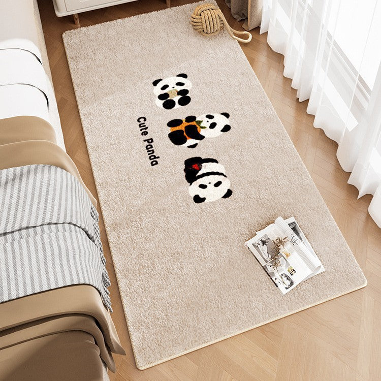 Cute Bunny-Themed Plush Area Rug