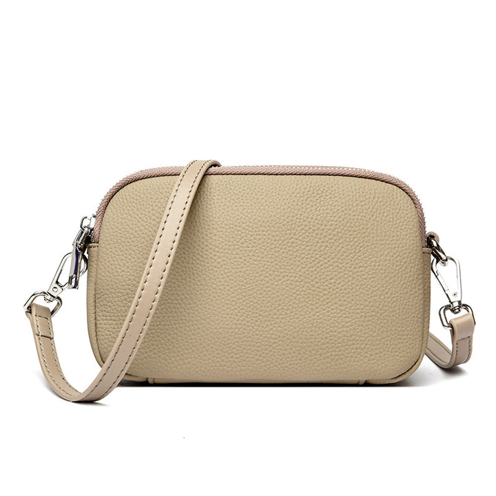 Textured Vegan Leather Crossbody Bag Stornfield