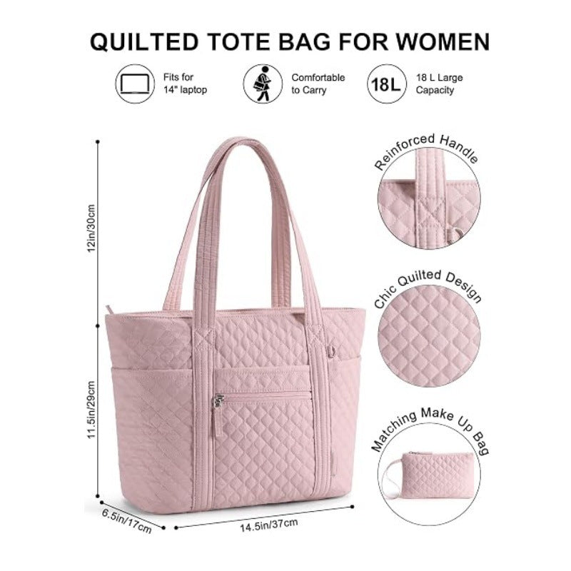 Practical tote bag with removable organizer Stornfield