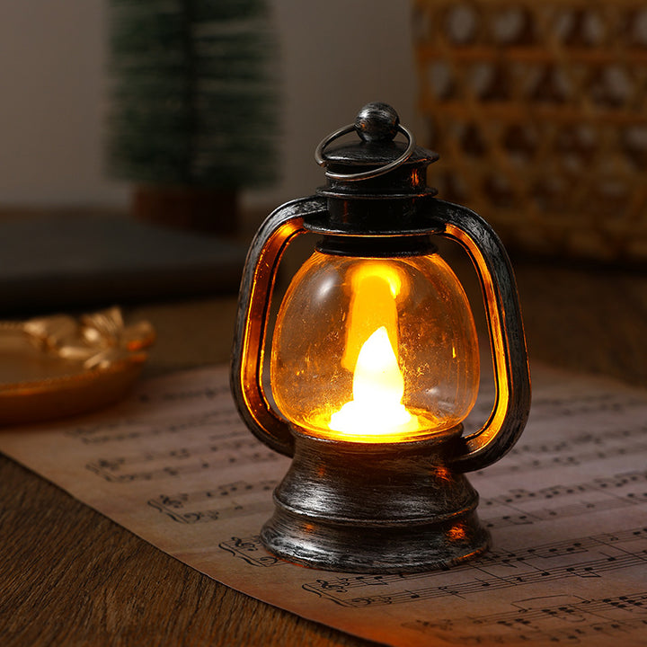 Nostalgic Lantern with LED Lighting Stornfield