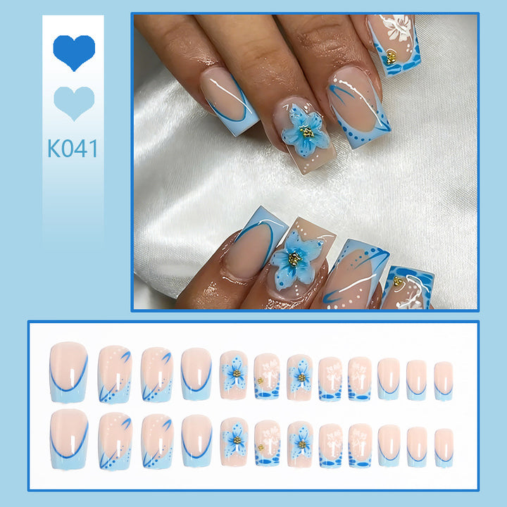 Exquisite Art Nails with Creative Flower Designs Stornfield