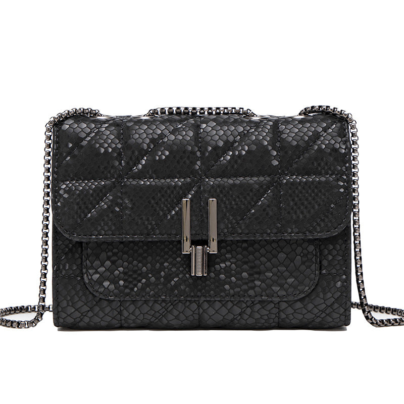 Textured Quilted Crossbody Handbag