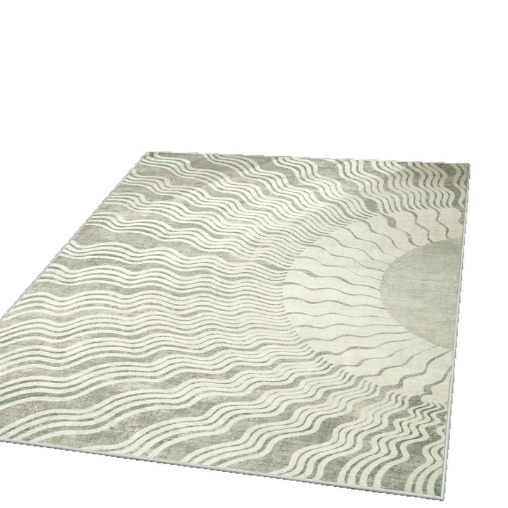 Artistic Wave Pattern Area Rug Stornfield