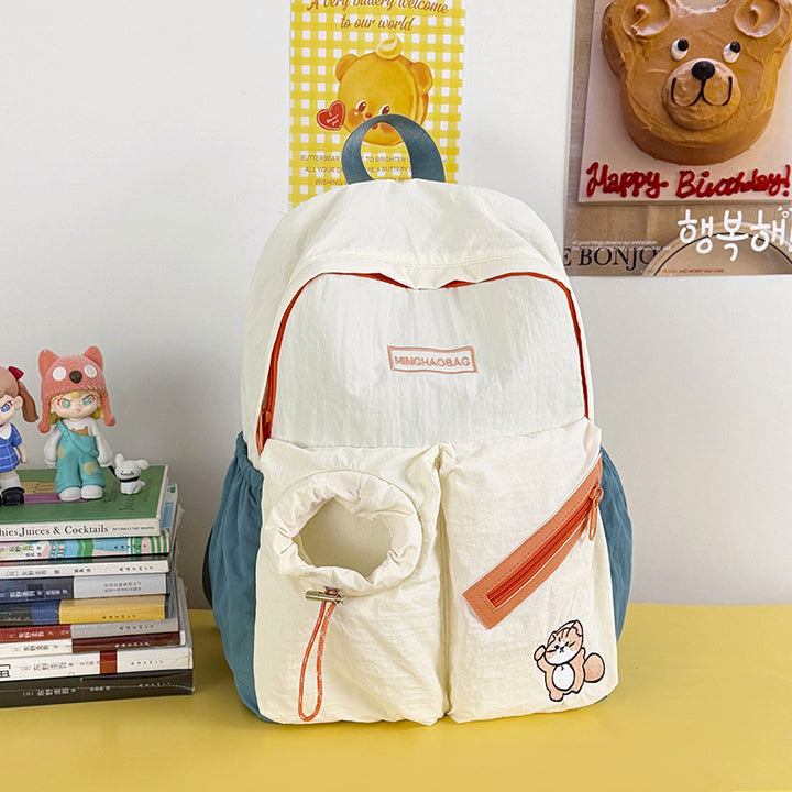 Playful Multi-Pocket Casual Backpack Stornfield