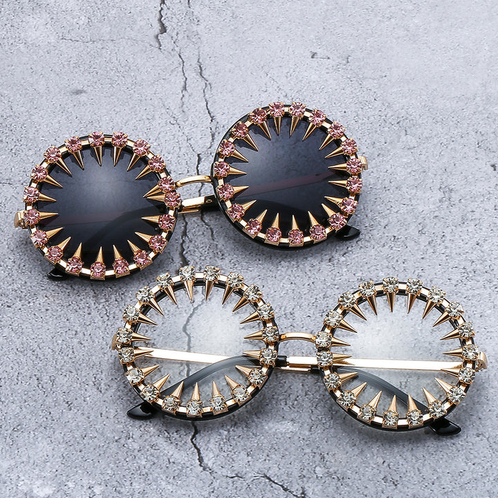 Women’s creative and eye-catching sunglasses with spikes and rhinestone details Stornfield