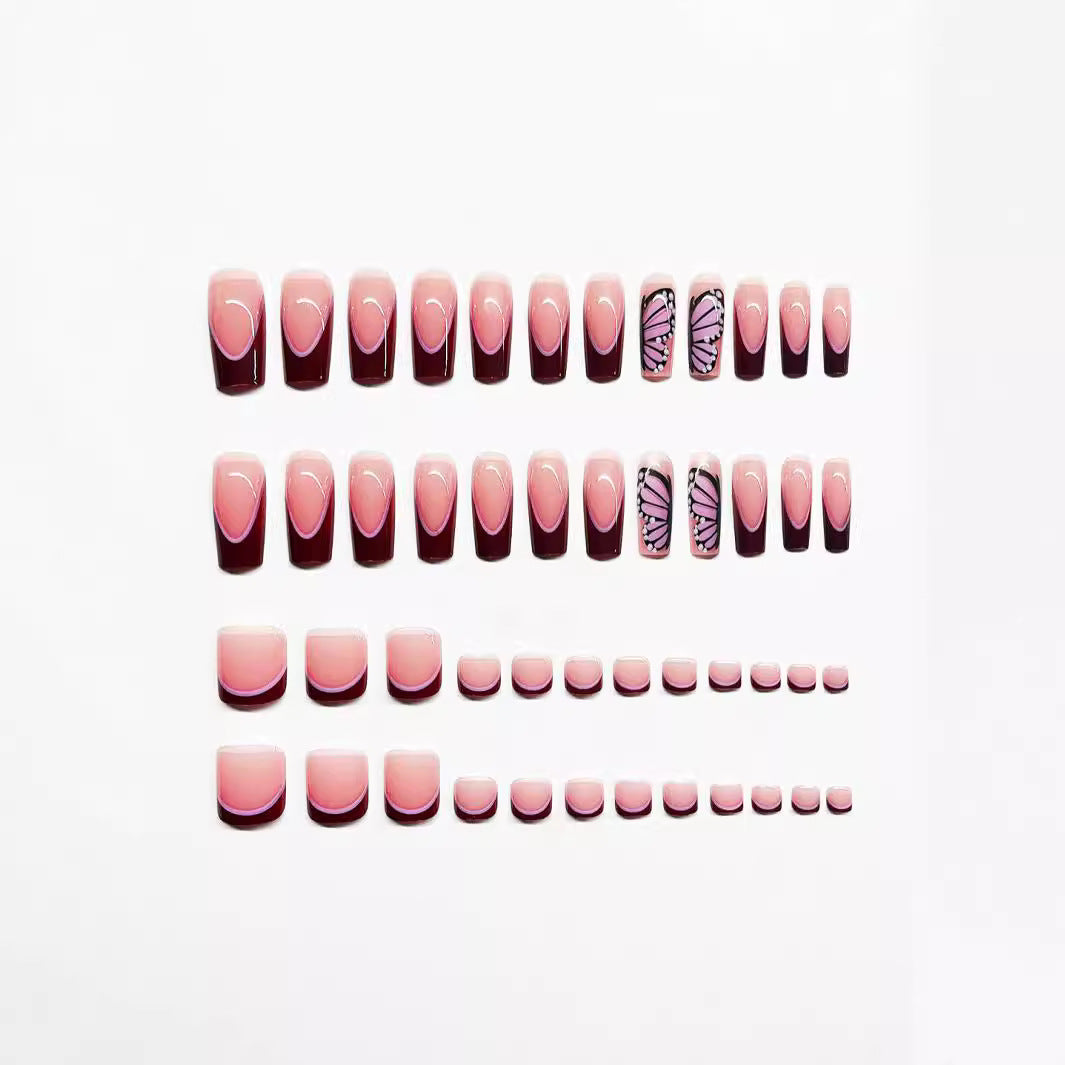 Designer Butterfly Nail Art Set Stornfield