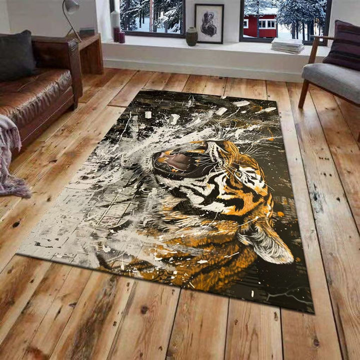 3D Printed Tiger Wall Mural Stornfield