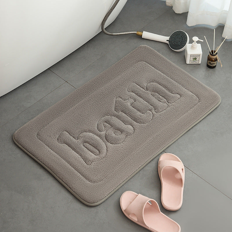 Absorbent Memory Foam Bath Mat Stornfield