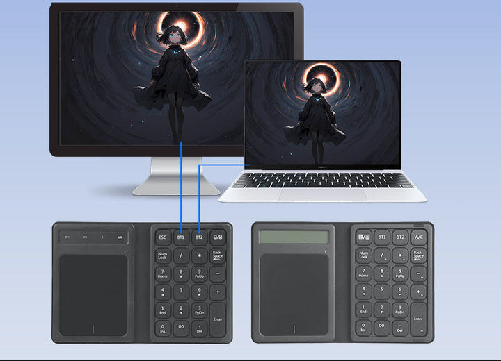 Wireless Numeric Keypad with Touchpad Stornfield