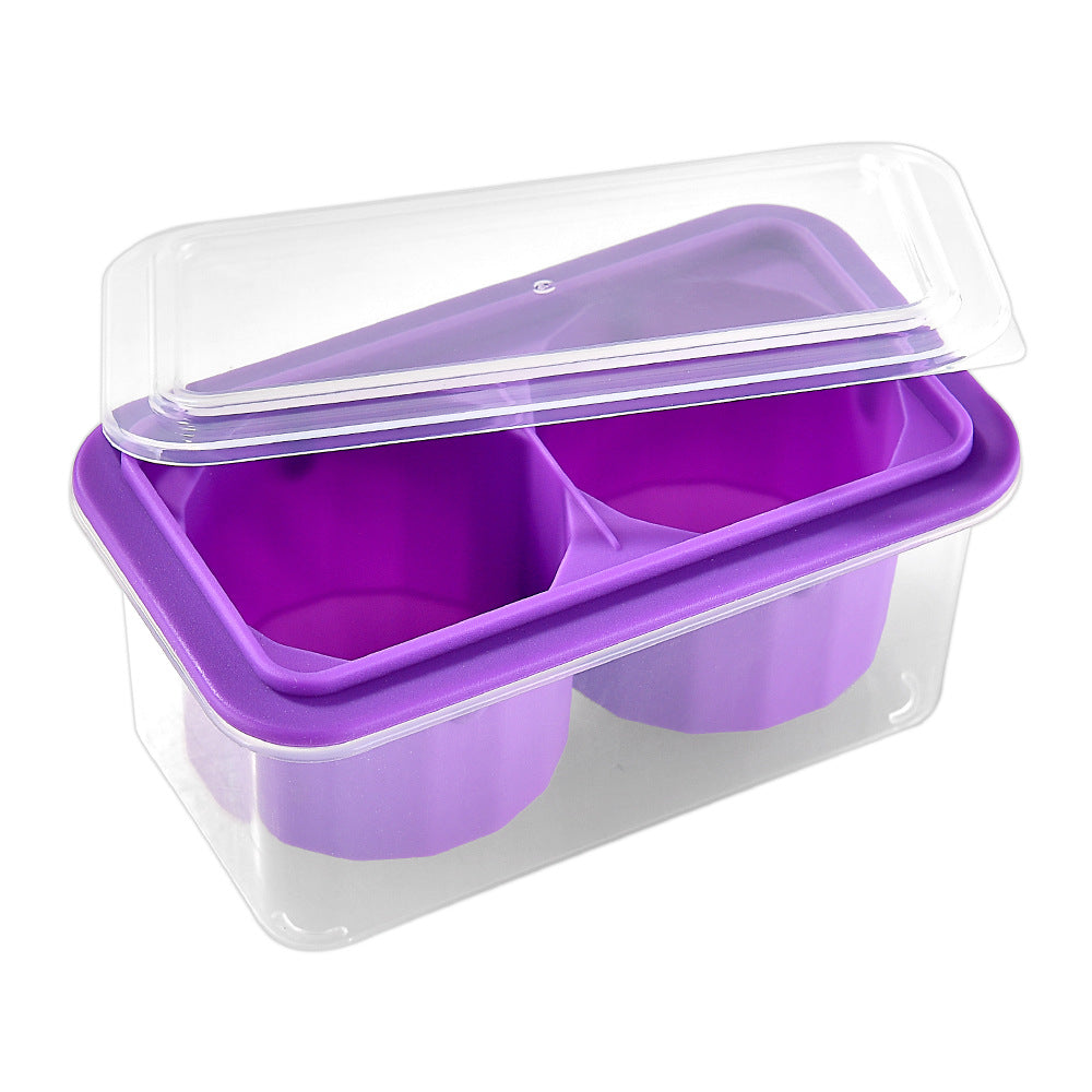 Silicone Ice Cube Tray with Practical Lid Stornfield