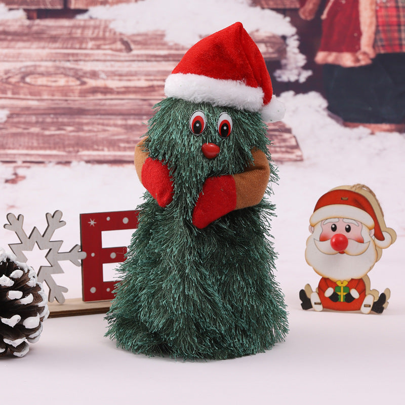 Cute Christmas tree figure with hat Stornfield