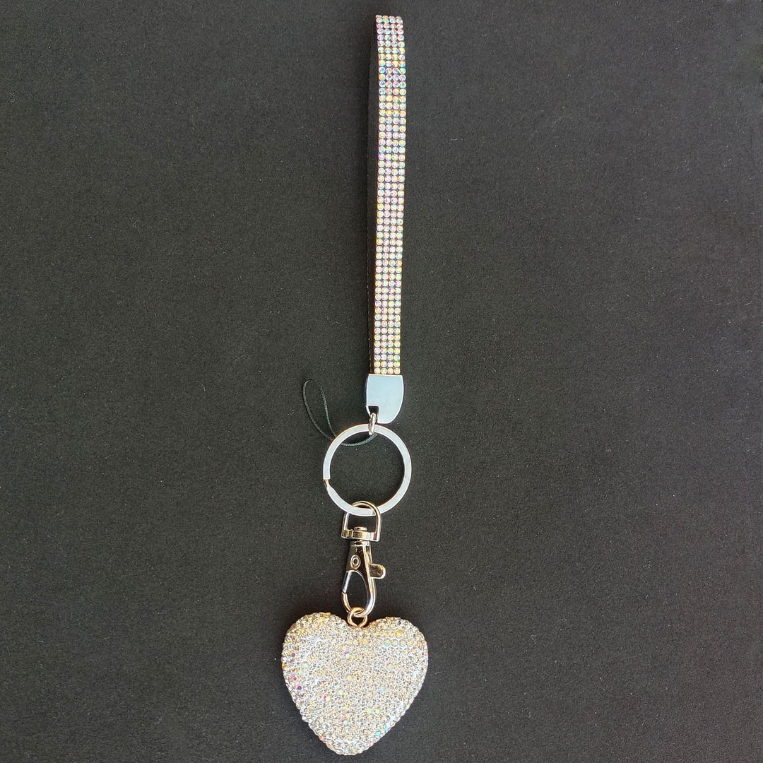 Rhinestone Heart Keychain Stornfield