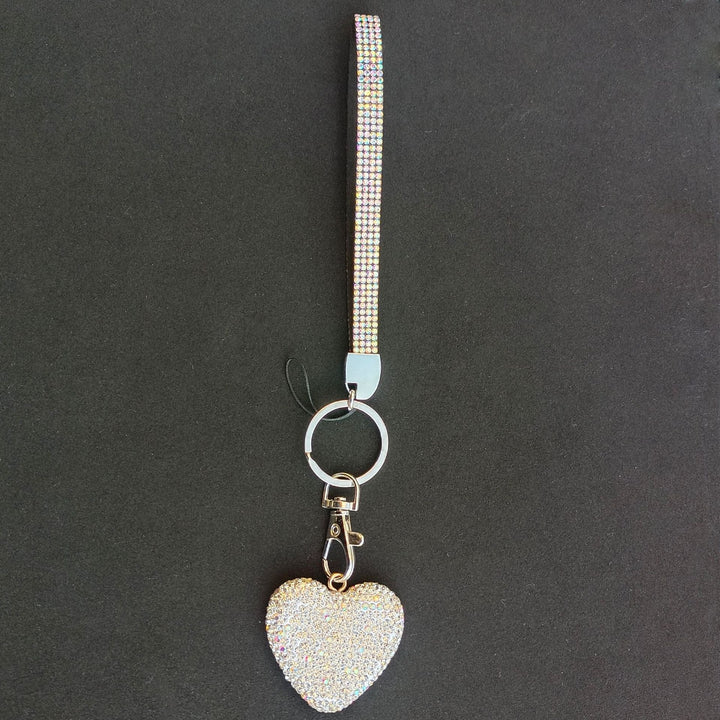 Rhinestone Heart Keychain Stornfield