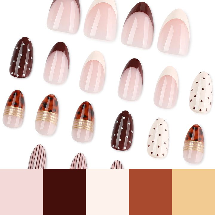 Elegant Stiletto Nails with Creative Glittering Design Stornfield