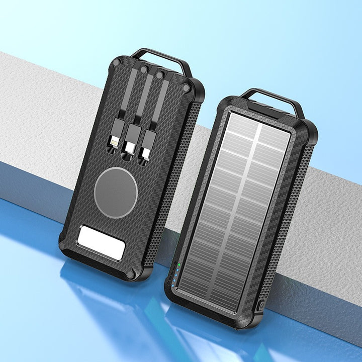 Solar Powerbank with Wireless Charging Technology Stornfield