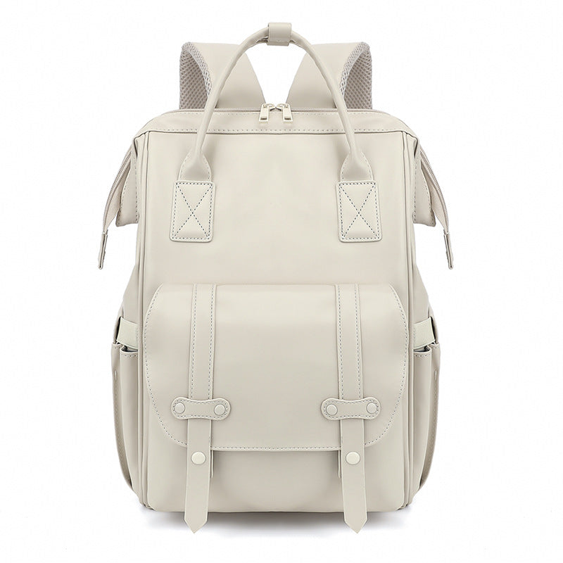Elegant Multi-Purpose Nylon Backpack Stornfield
