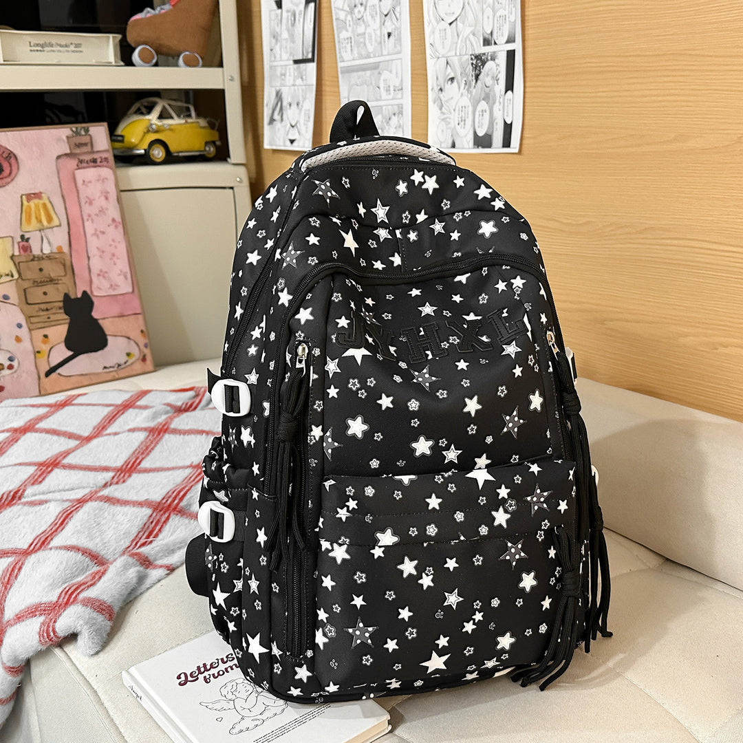 Star-Printed Casual Backpack Stornfield 1791205964