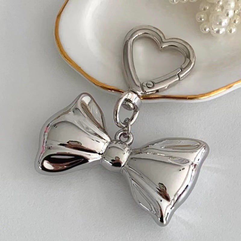 Heart-Shaped Bow Keychain Stornfield