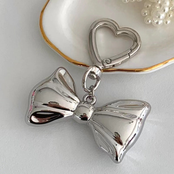 Heart-Shaped Bow Keychain Stornfield