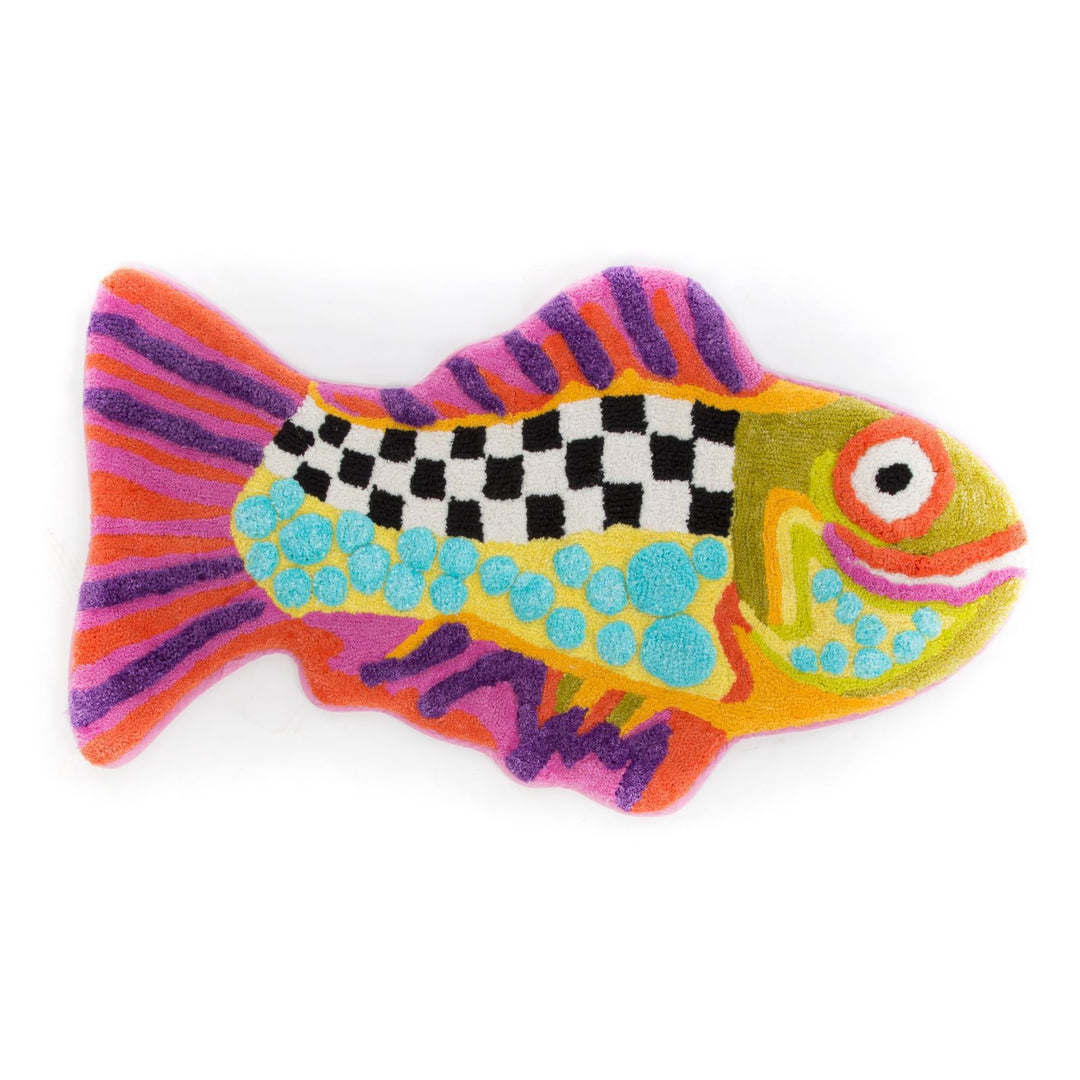 Artistic Lip-Shaped Bath Mat for Bathroom