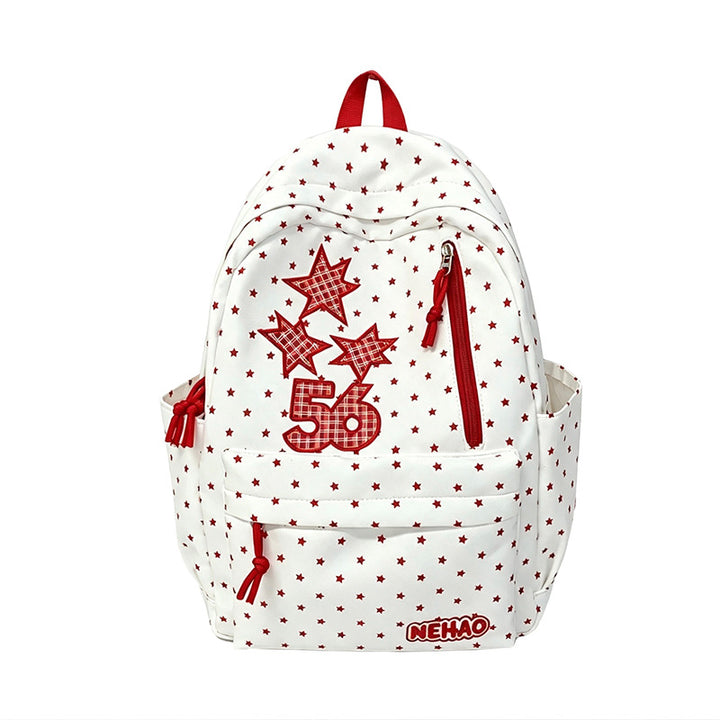 Star-Patterned Casual Backpack Stornfield 1791204448
