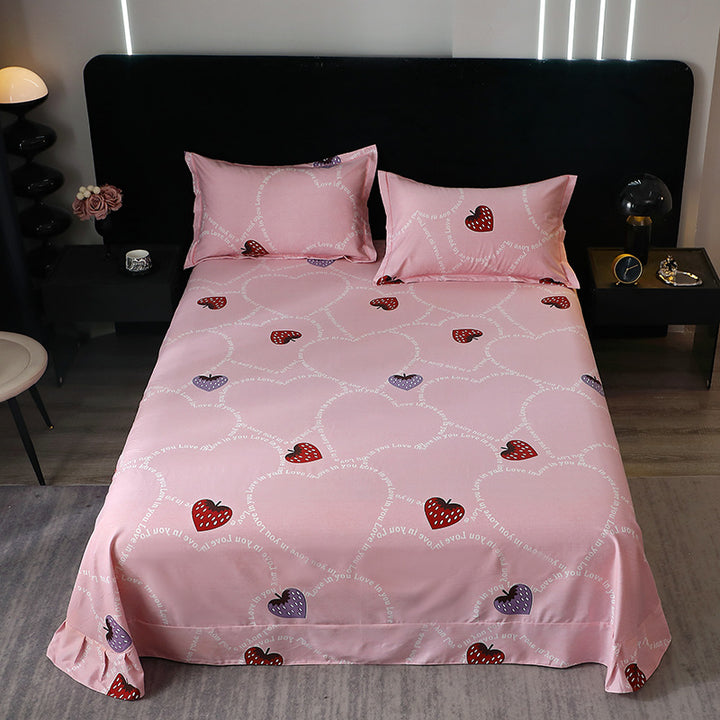 Floral Patterned Bed Cover Set