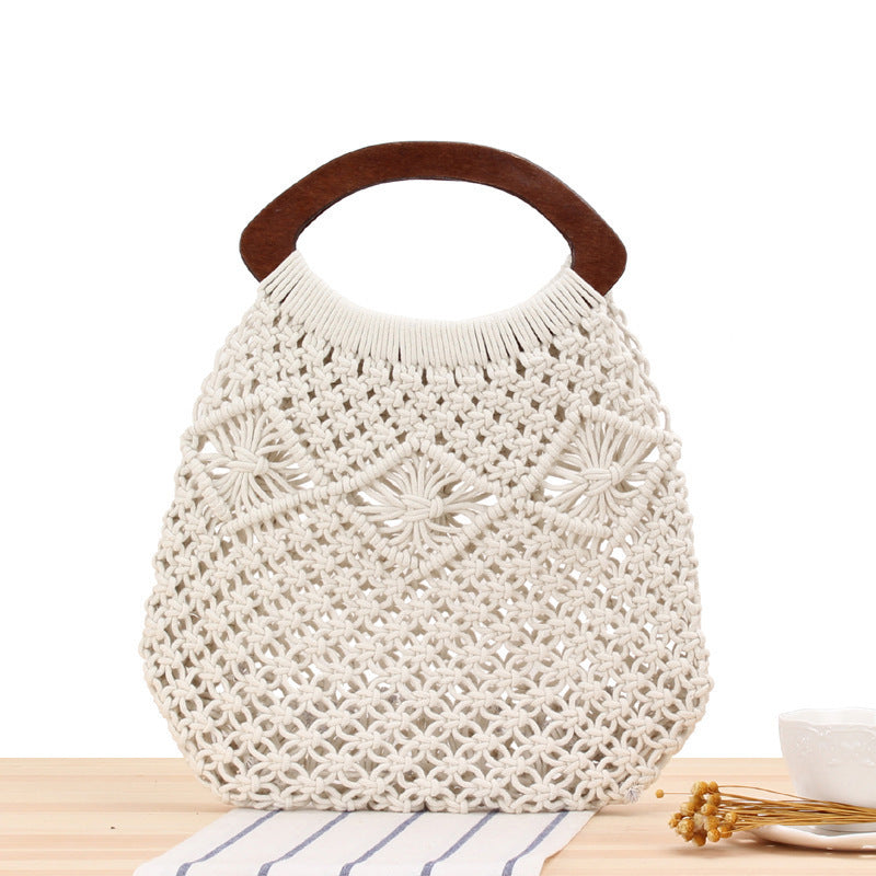 Handbag Made of Handcrafted Macrame Stornfield
