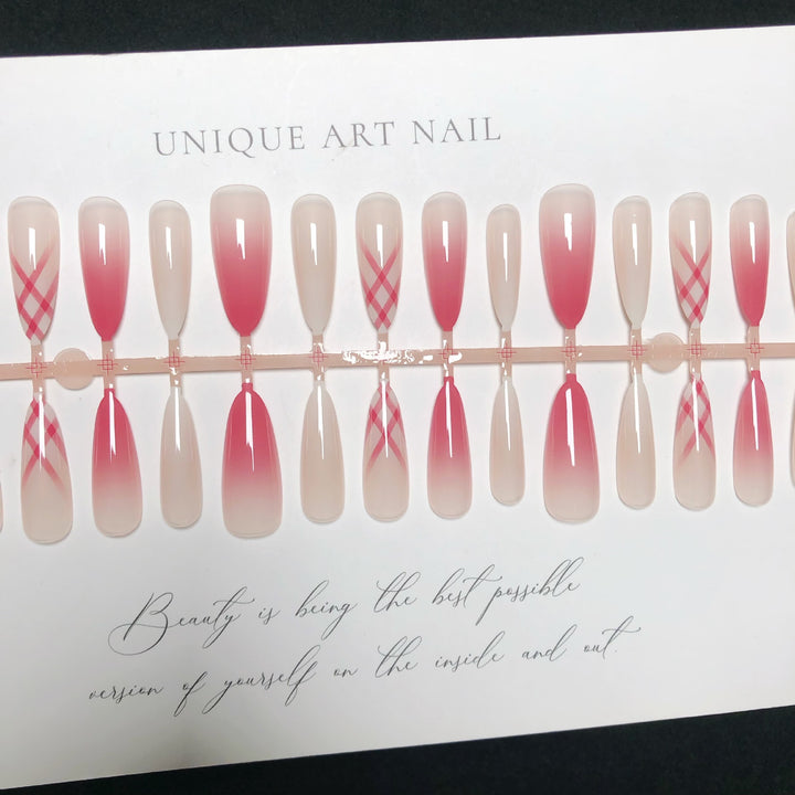 Artistic Ombre Press-On Nail Set