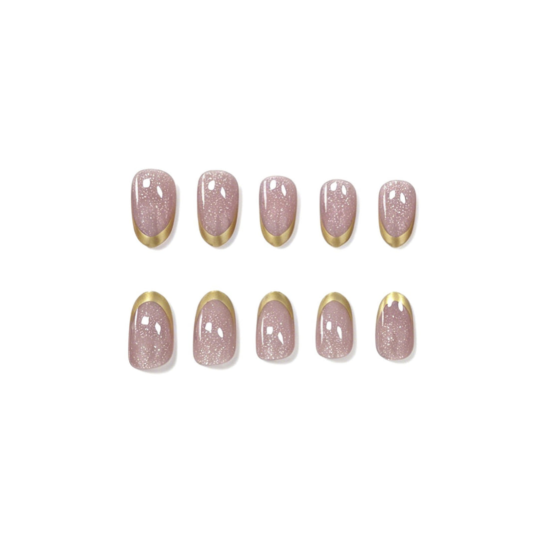 Elegant Glossy Nail Art Extensions Stornfield