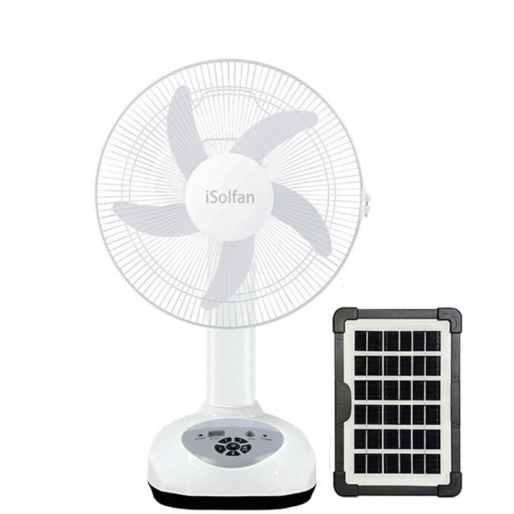 Ladies solar-powered stand fan with intelligent control Stornfield