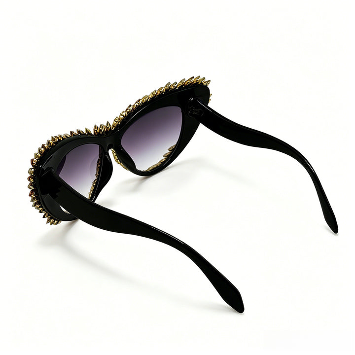 Women extravagant Cat-Eye sunglasses with diverse jewelry details Stornfield