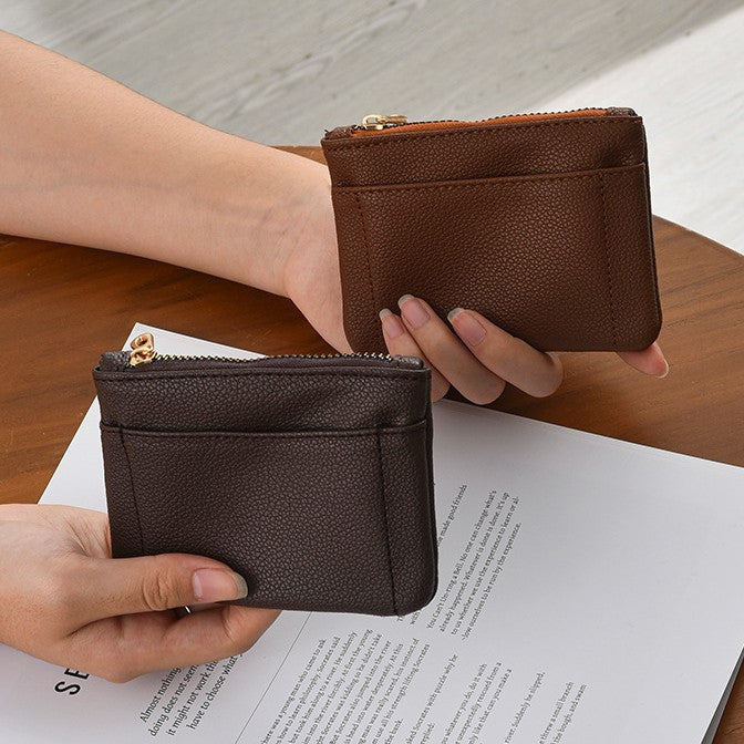 Premium Textured Leather Card Holder Stornfield