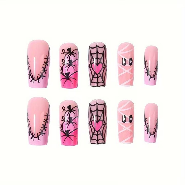 Halloween-Themed Art Nail Set Stornfield