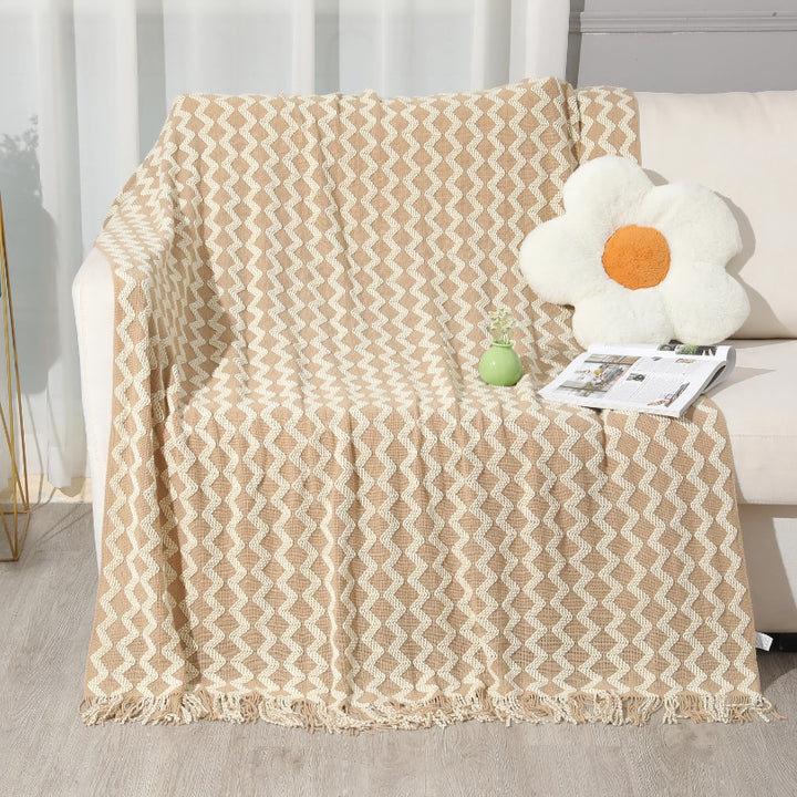 Ladies decorative throw blanket Stornfield