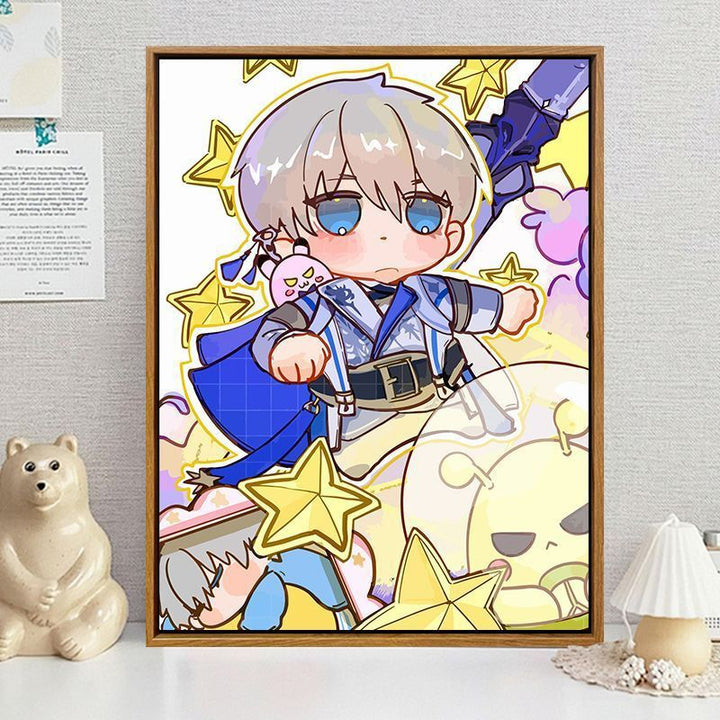 Cartoon-Themed Decorative Wall Art Stornfield