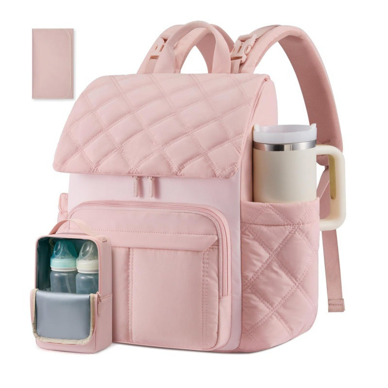 Multifunctional Wrap Backpack with Insulated Compartment and Organizer Stornfield