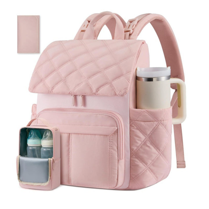 Multifunctional Wrap Backpack with Insulated Compartment and Organizer Stornfield