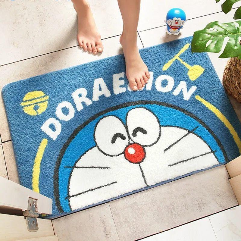 Coastal Waves Shaped Bath Mat