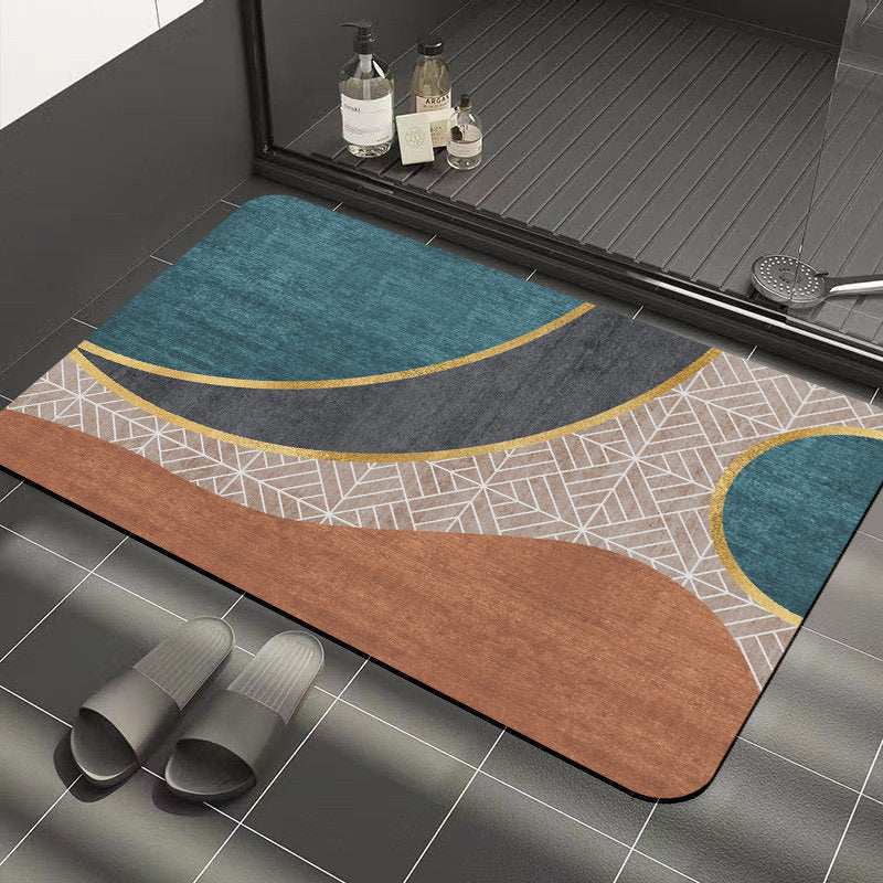 Abstract Geometric Design Area Rug