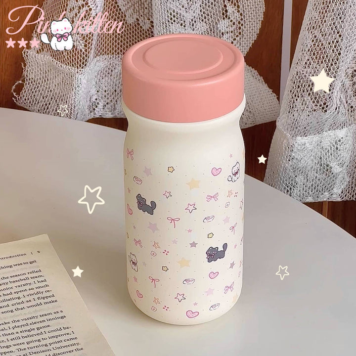 Ladies Insulated Water Bottle with Cute Dog Motif Stornfield