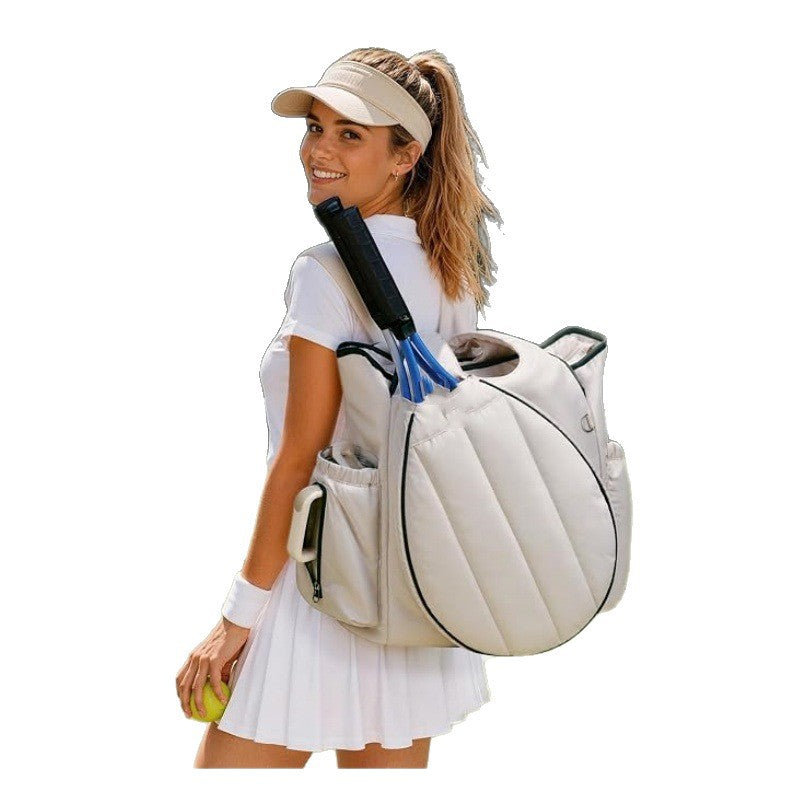 Versatile Quilted Tennis Tote Stornfield