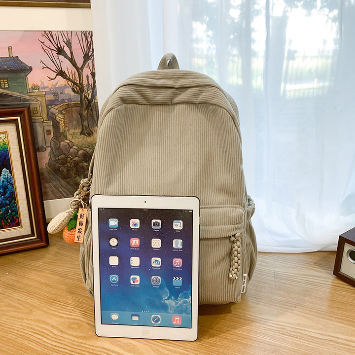 Stylish Corduroy Backpack Stornfield