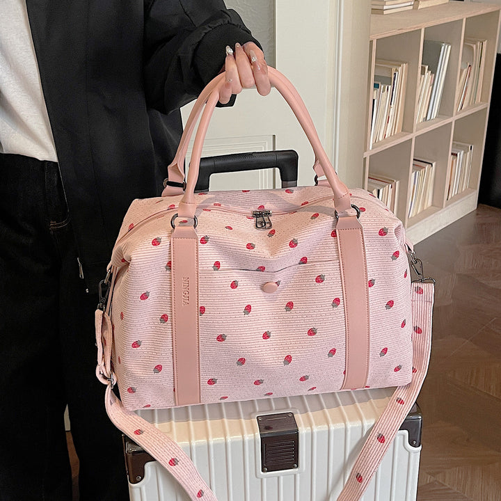 Stylish Quilted Weekend Duffle Bag Stornfield