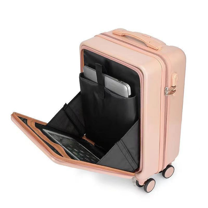 Sleek Compact Rolling Travel Suitcase Stornfield