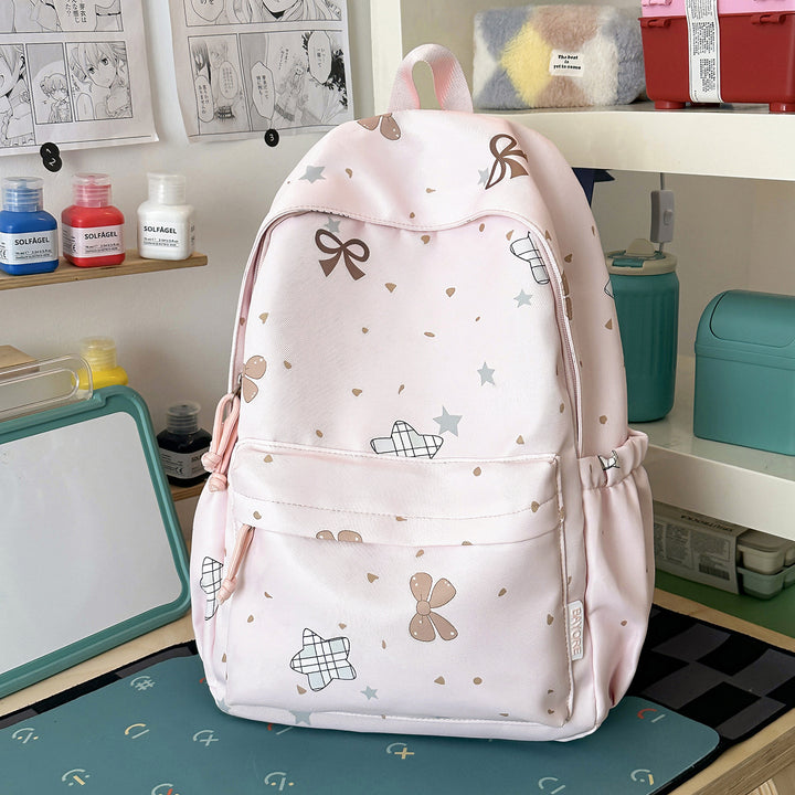 Fun-Themed Cartoon Print Backpack Stornfield
